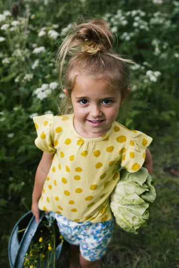 Baby Short Zinnia AOP Flower Shorts Riffle Amsterdam