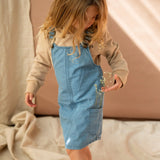 Kid Sue-Ellen Pinny-Denim Bella & Lace