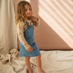 Kid Sue-Ellen Pinny-Denim Bella & Lace
