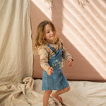 Kid Sue-Ellen Pinny-Denim Bella & Lace