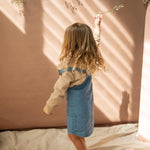 Kid Sue-Ellen Pinny-Denim Bella & Lace