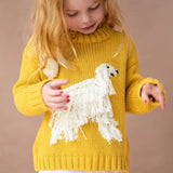Toddler Deborah Hairy Jumper-Mustard Seeds Pearson & Pearson