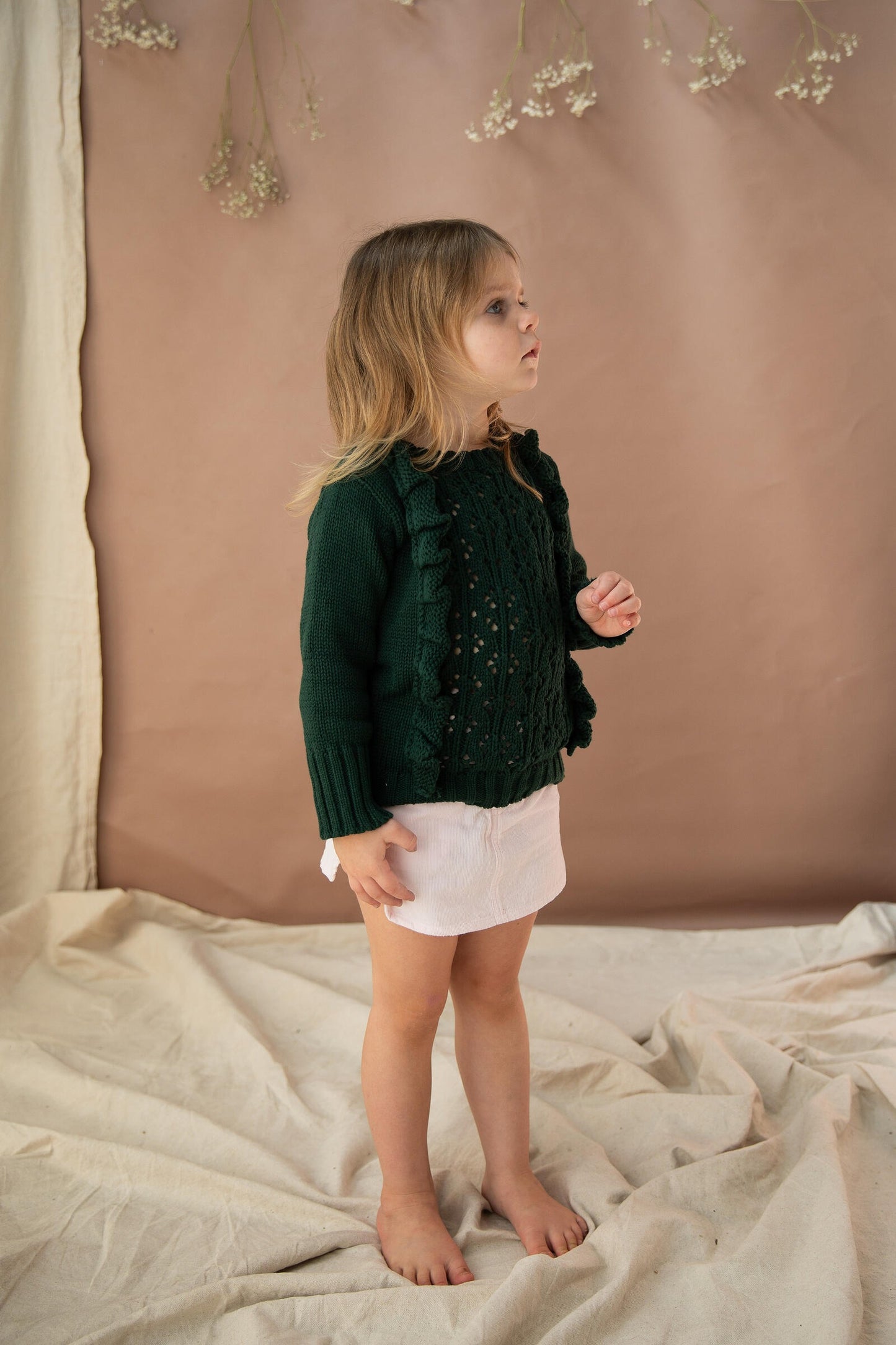 Toddler Enid Skirt-Pink Pond