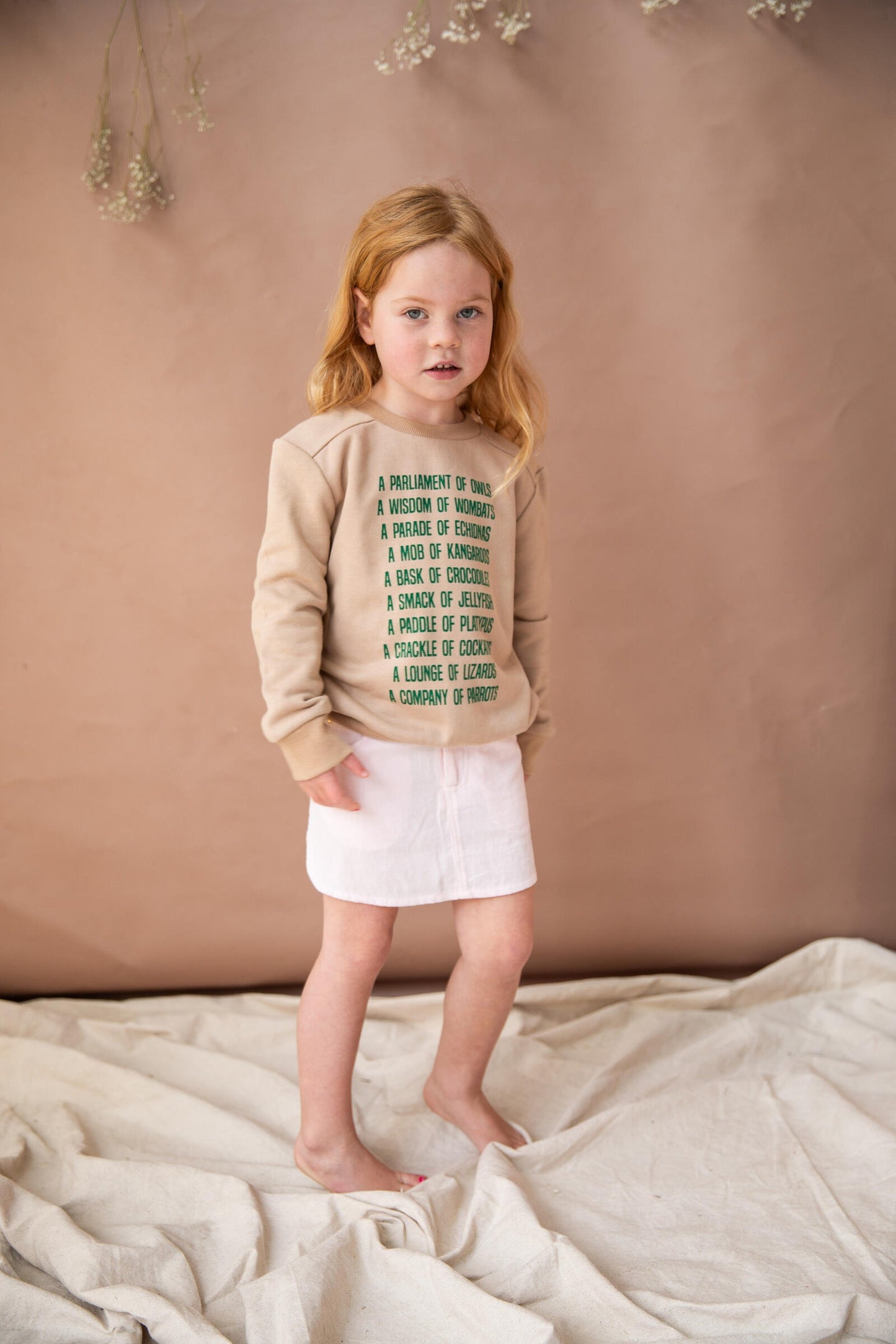 Toddler Enid Skirt-Pink Pond