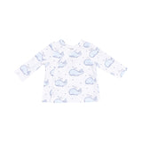 Baby Bubbly Whale Blue Ribbed Set Angel Dear