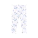 Baby Bubbly Whale Blue Ribbed Set Angel Dear