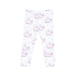Baby Bubbly Whale Pink Ribbed Set Angel Dear
