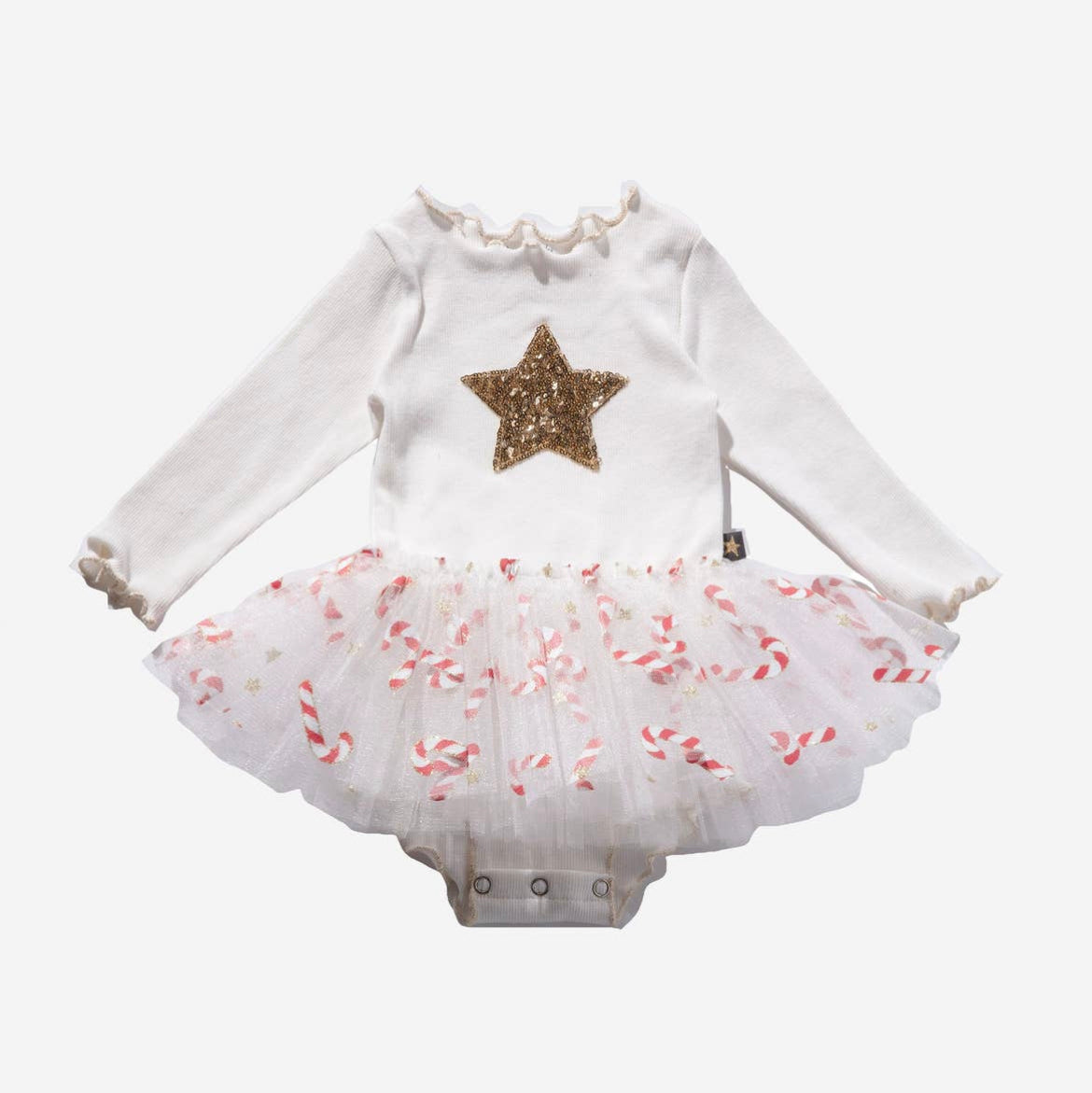 Baby Candy Cane Tutu Dress