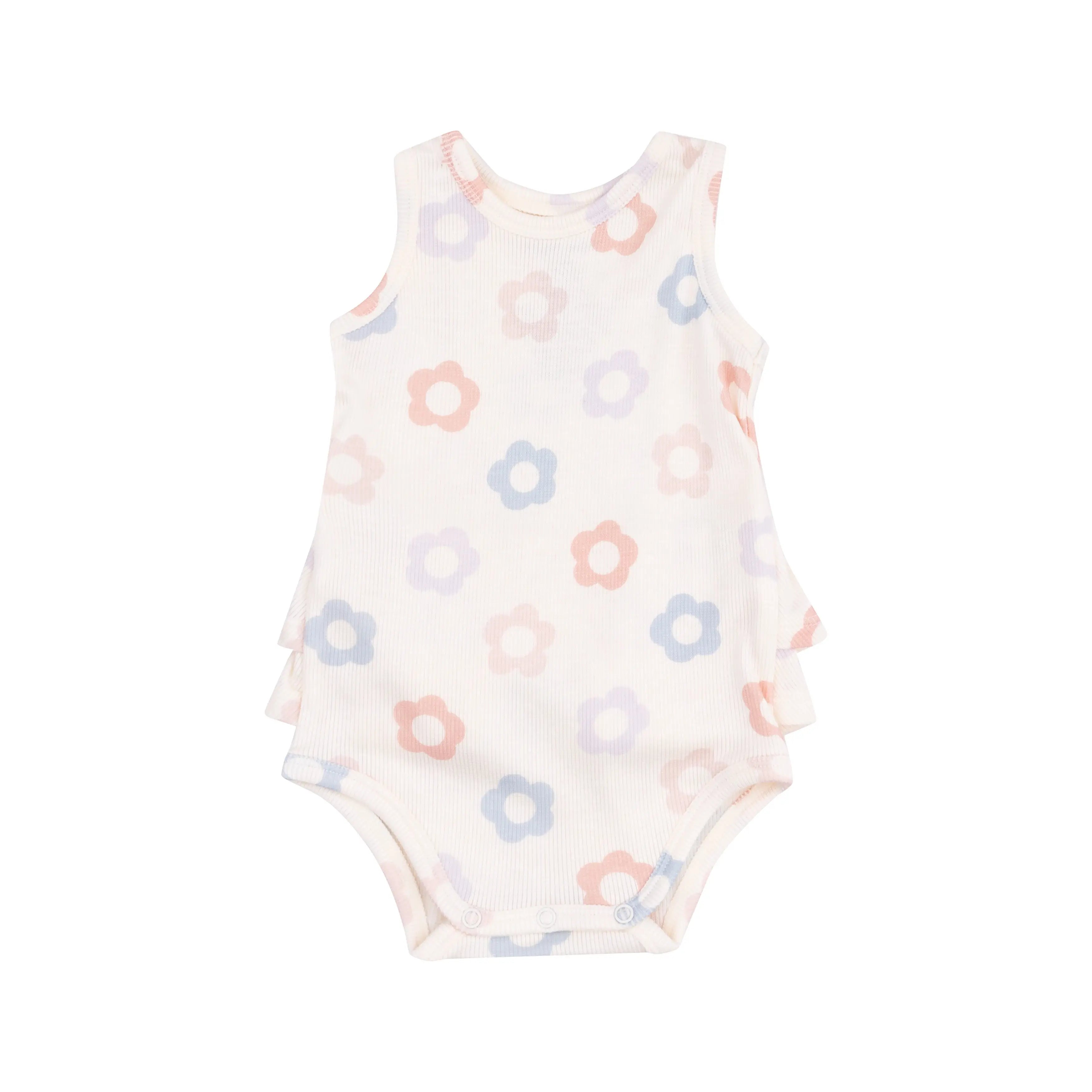 Baby Daisy Pop Ruffle Tank Bubble Angel Dear