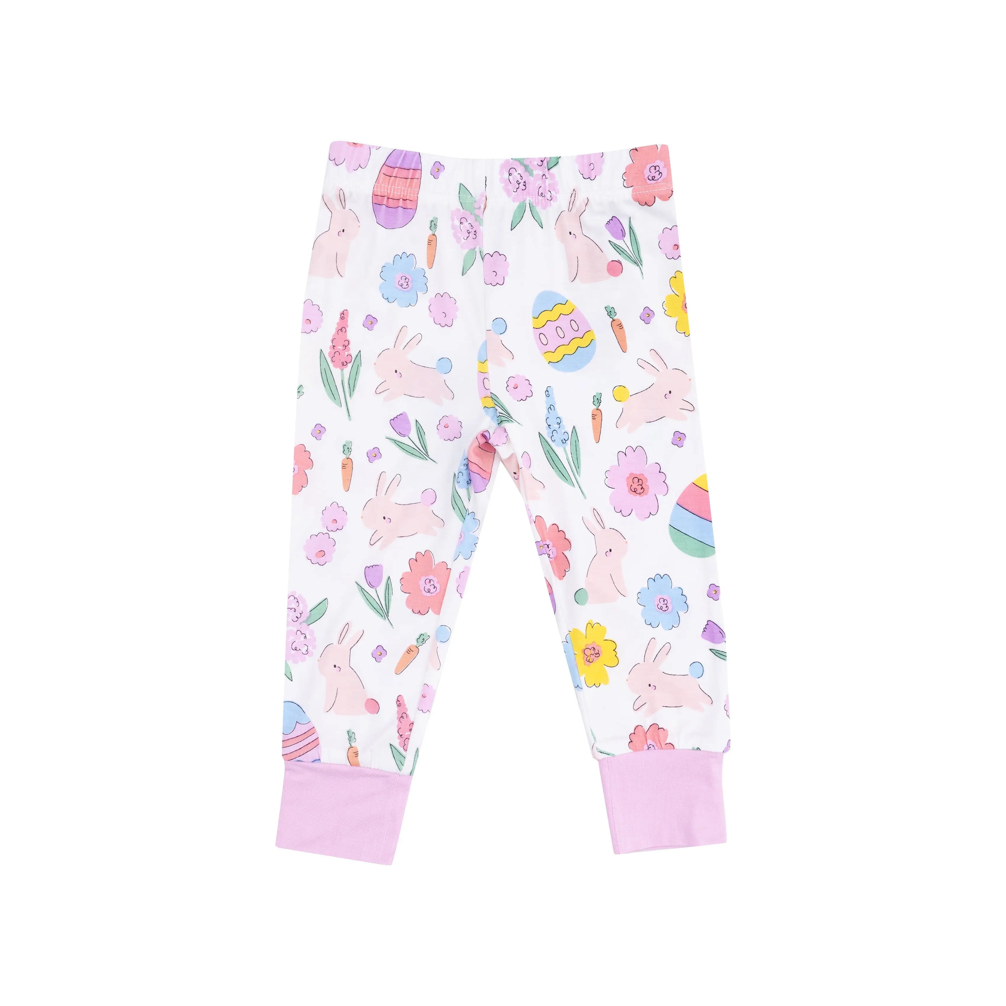 Baby Easter Bunnies Loungewear Set in Pink Angel Dear