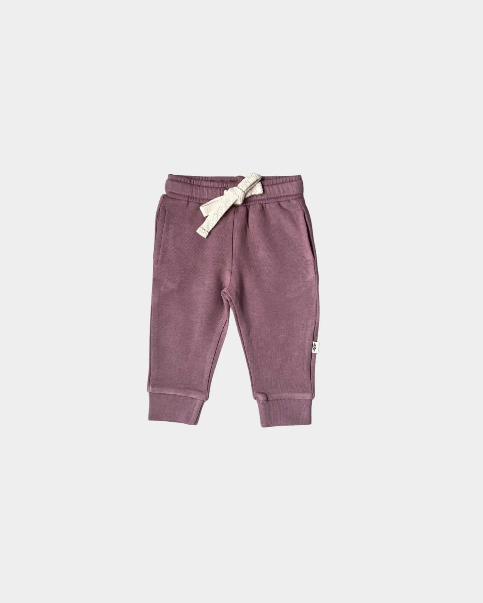 Baby Rose Brown Joggers Babysprouts
