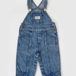 Kid Blake Vintage Washed Denim Overalls Goldie & Ace