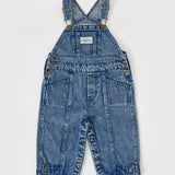 Kid Blake Vintage Washed Denim Overalls Goldie & Ace
