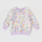 Kid-Flora Relaxed Terry Sweater Goldie & Ace