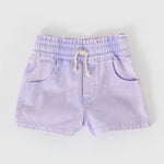 Kid Ziggy Denim Shorts Mauve Goldie & Ace