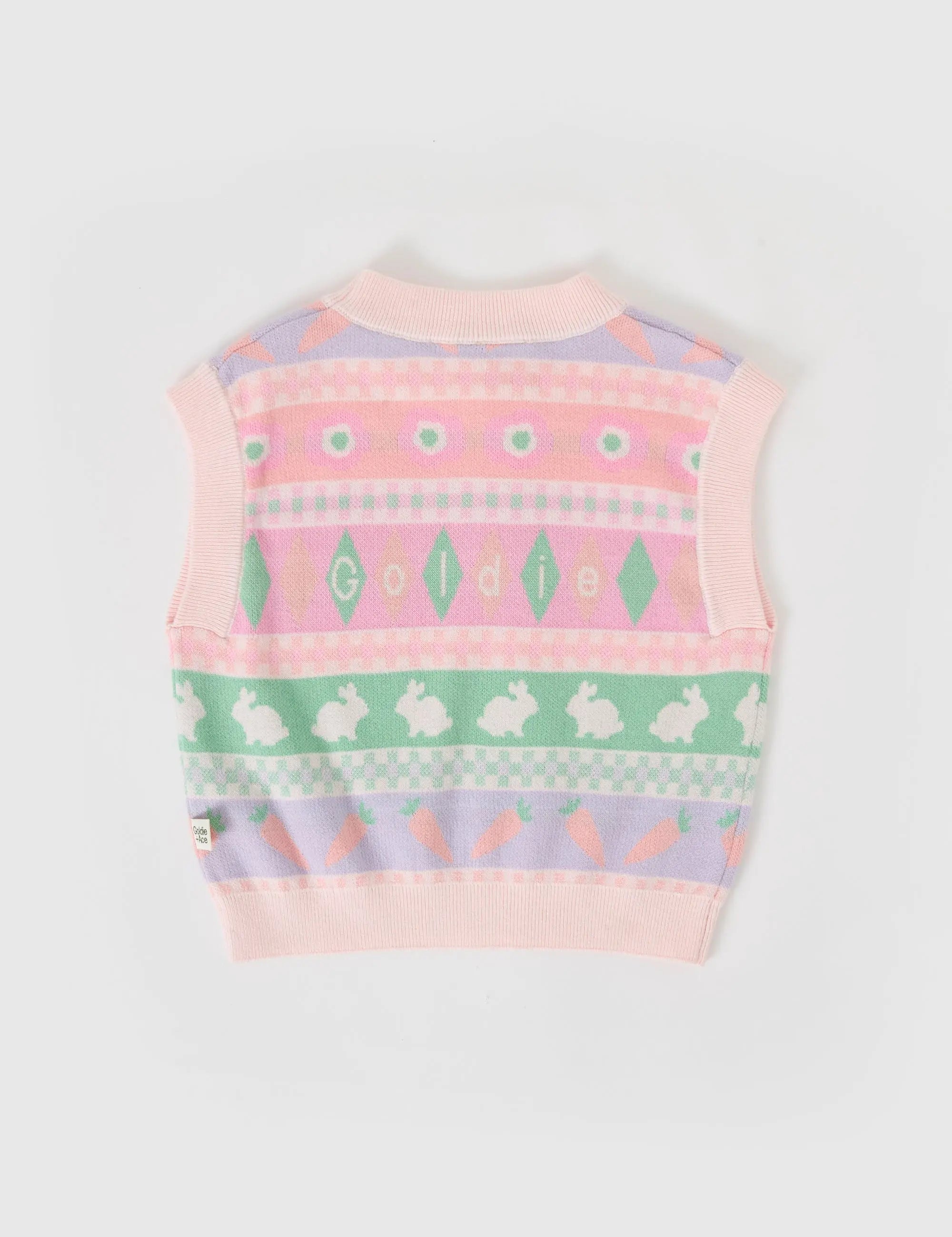 Kid Hoppy Knit Vest Goldie & Ace