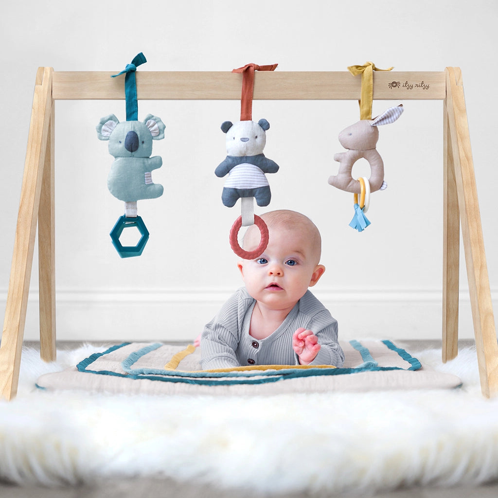 Rainbow Ritzy Activity Gym , Wooden Itzy Ritzy