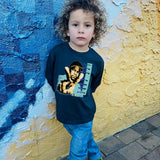 Kid Ice Cube Organic Long Sleeve Tee Rowdy Sprout
