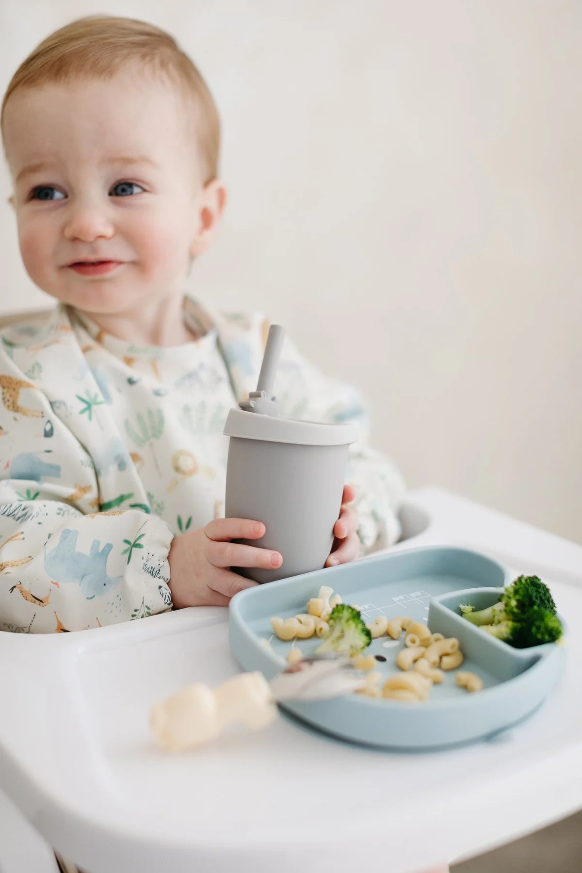 Long Sleeve Waterproof Bib - Safari Jungle Lou Lou Lollipop