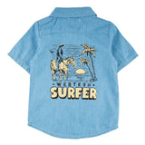 Toddler Western Surfing Button up Miki Miette
