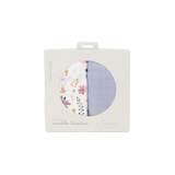 Swaddle Blanket 2 Pack - Fairy Gardens little unicorn