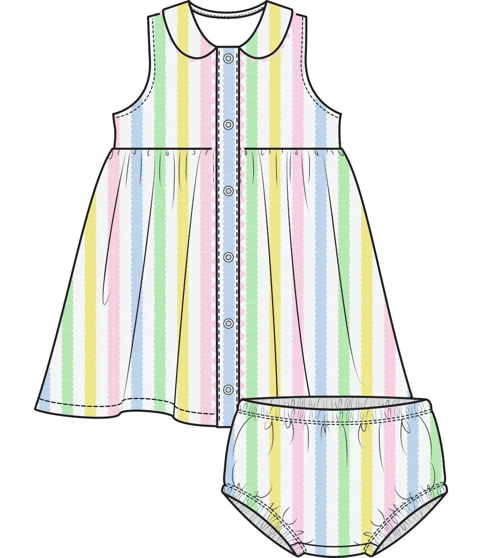 Baby Ric Rac Stripe The Jill Angel Dear