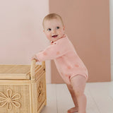 Baby Heart Knit Sweater Romper Babysprouts