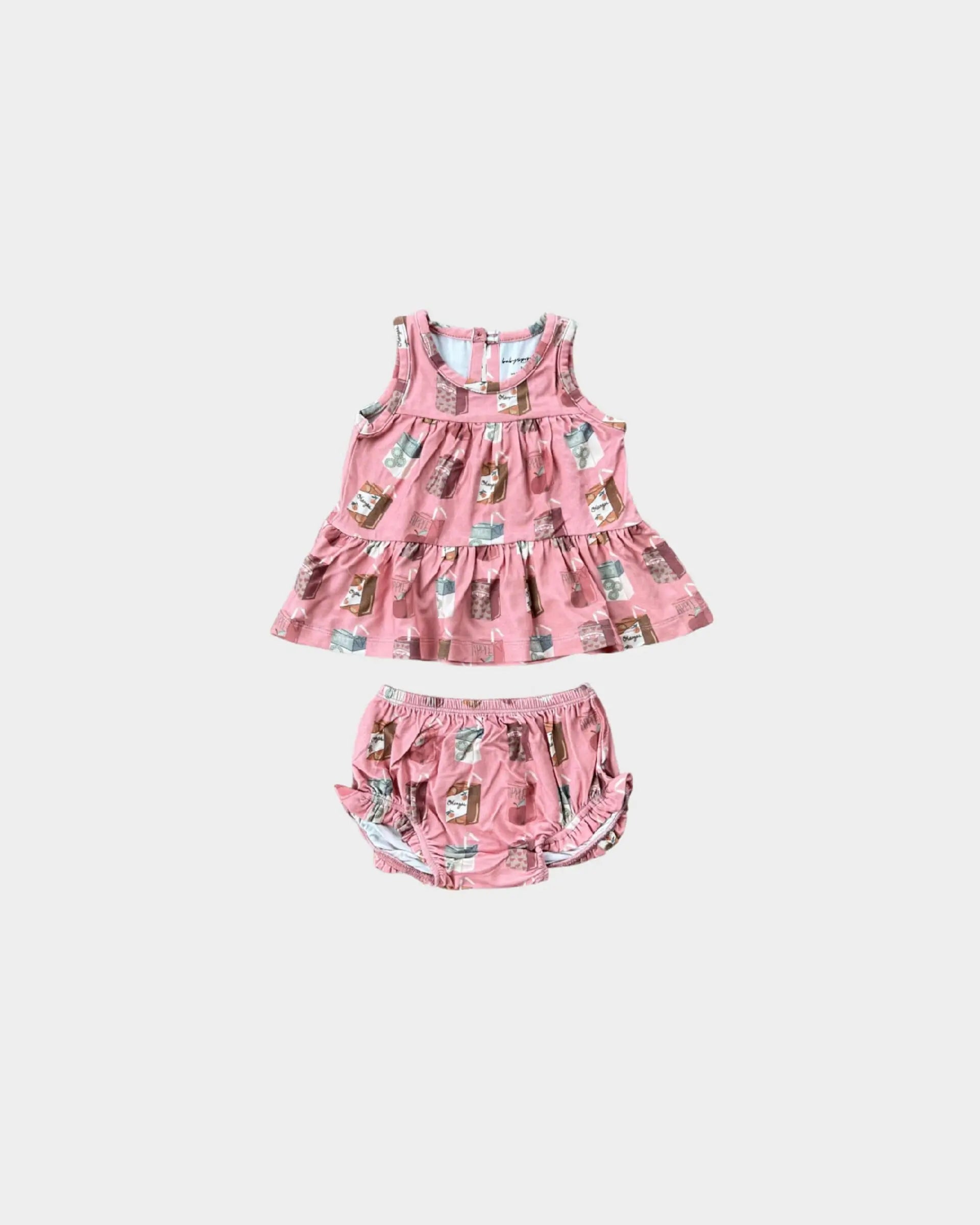 Baby JUICE BOX DOUBLE PEPLUM & BLOOMER Babysprouts