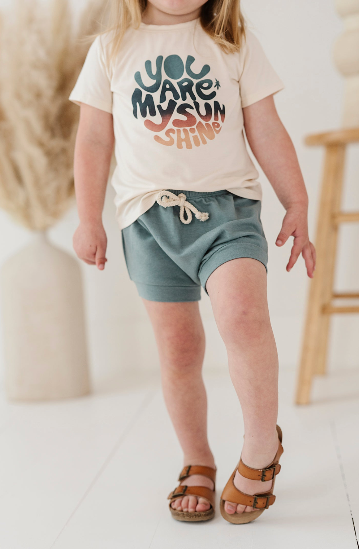 Kid Harem Shorts in Butterscotch Babysprouts