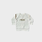 Kid Raglan Sweatshirt In Ruff Ruff Babysprouts