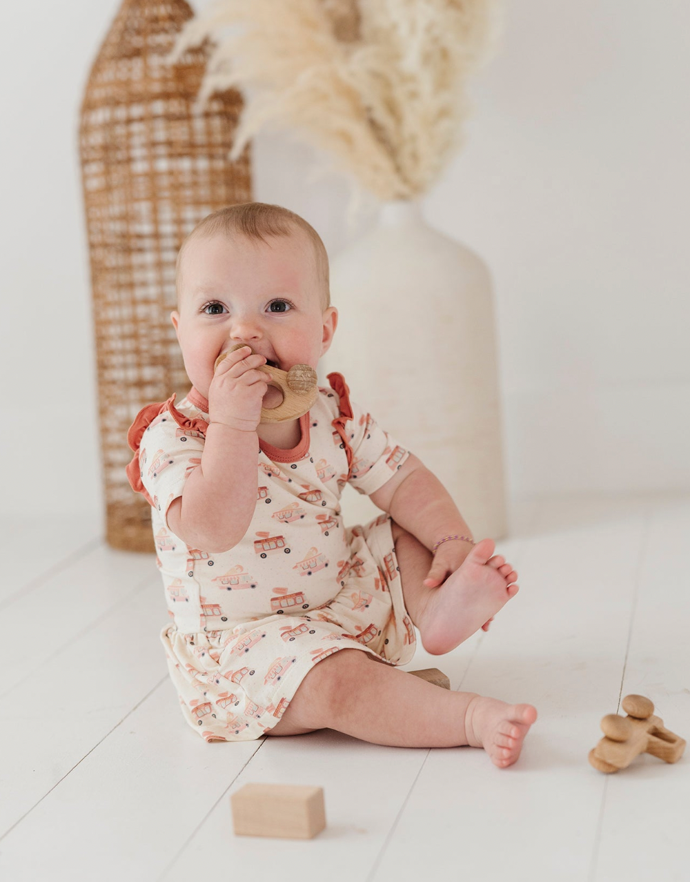 Baby Bodysuit Dress in Ice Cream Truck Babysprouts