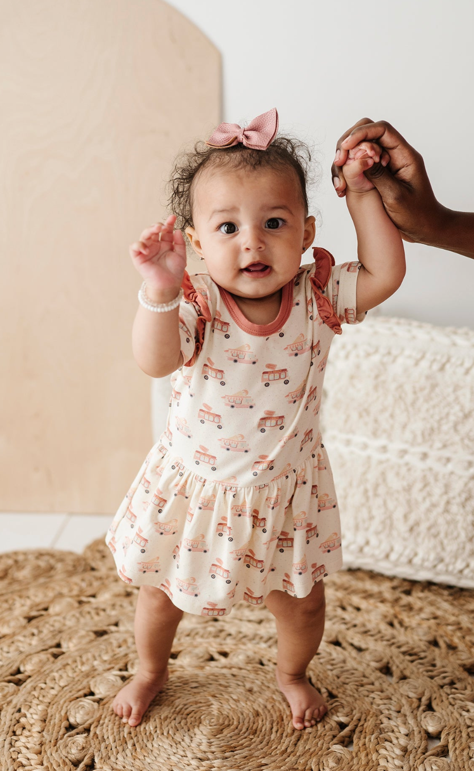 Baby Bodysuit Dress in Ice Cream Truck Babysprouts