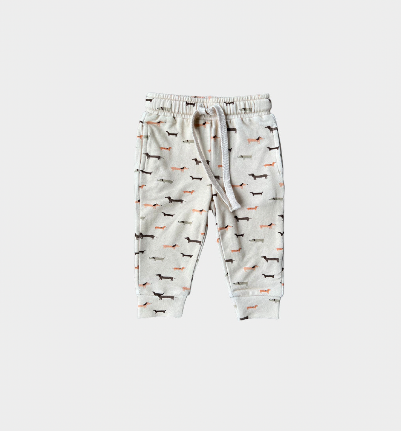 Kid Joggers in Weiner Dog