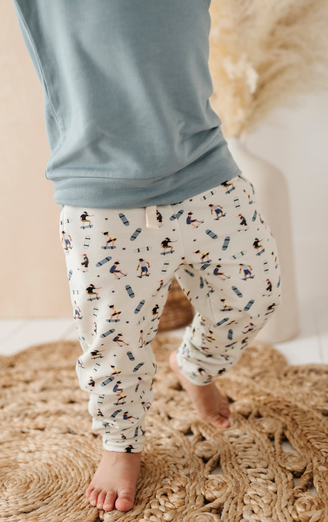 Kid Joggers in Weiner Dog