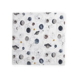 Cotton Muslin Swaddle Blanket - Planetary little unicorn