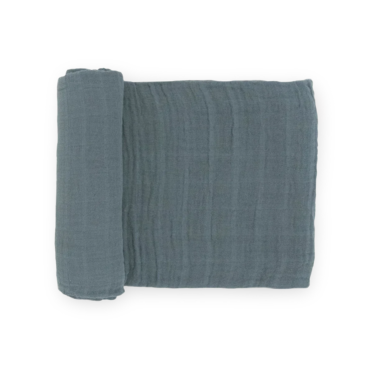 Cotton Muslin Swaddle Blanket - Sea