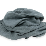 Cotton Muslin Swaddle Blanket - Sea little unicorn
