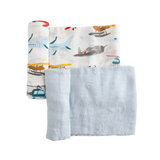 Swaddle Blanket 2 Pack - Air Show little unicorn