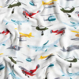 Swaddle Blanket 2 Pack - Air Show little unicorn