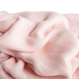 Deluxe Muslin Swaddle Blanket - Blush little unicorn