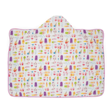 Toddler Hooded Towel - Brain Freeze little unicorn