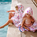 Toddler Hooded Towel - Brain Freeze little unicorn