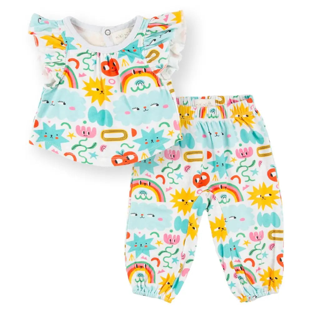 Baby Doodle Pant Set GIGGLES LA GIGGLES LA baby-doodle-pant-set-giggles-la-giggles-la