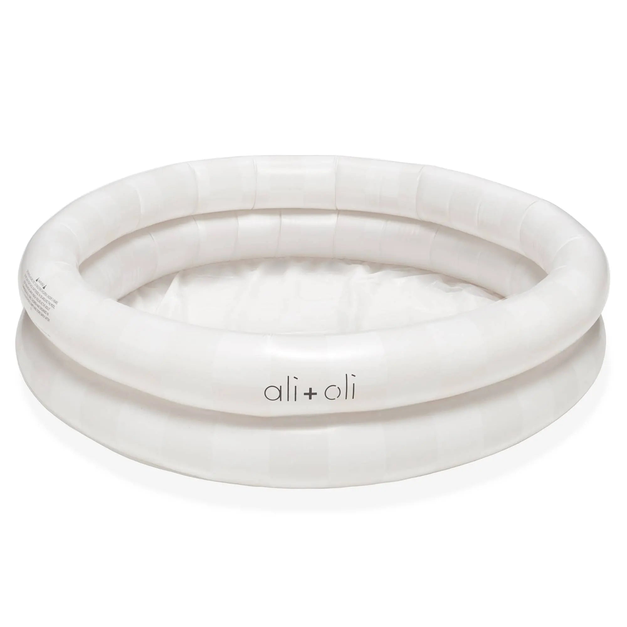 Baby Ali+Oli Two Rings Small Kids Inflatable Pool 35 Inches Ali+Oli