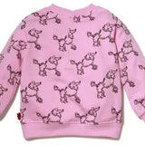 Baby Prissy Poodle Pink Sweatshirt Mon Coeur