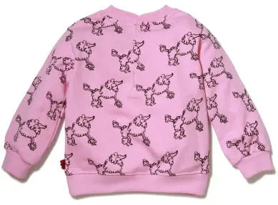 Baby Prissy Poodle Pink Sweatshirt Mon Coeur