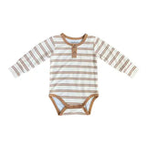 Baby Snug as a Bug Henley Bodysuit Babysprouts
