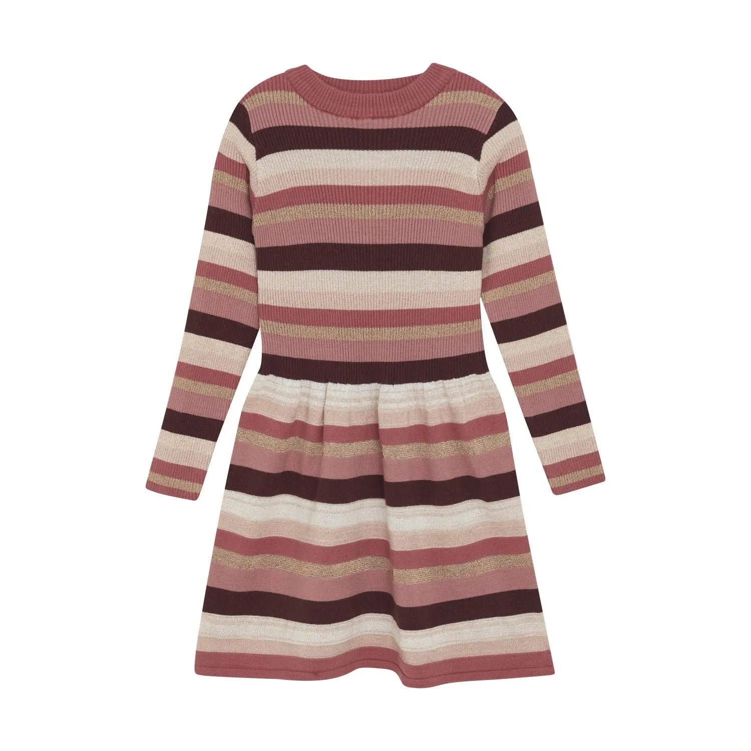 Kid Candy Striped Long Sleeve Dress ROBO