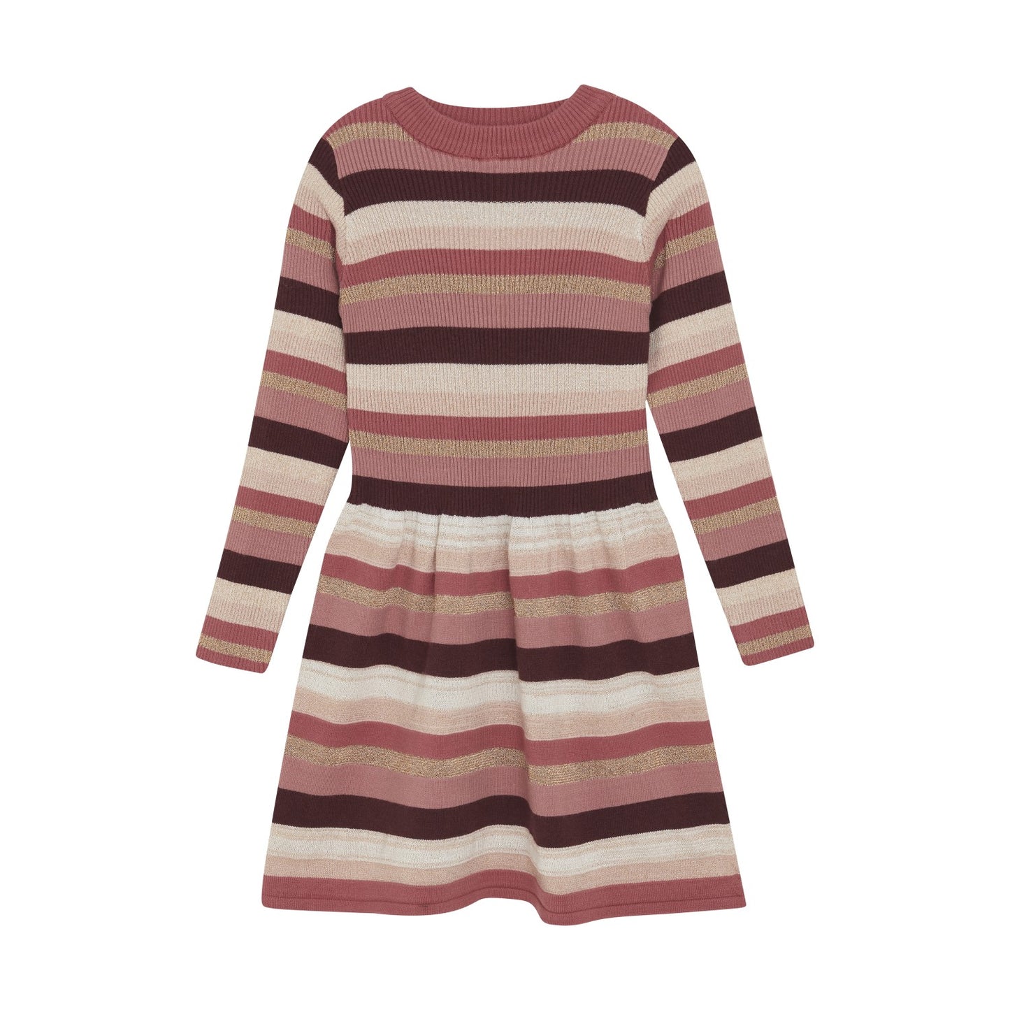 Kid Candy Striped Long Sleeve Dress