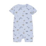 Baby Sea You Soon Ribbed Romper ROBO